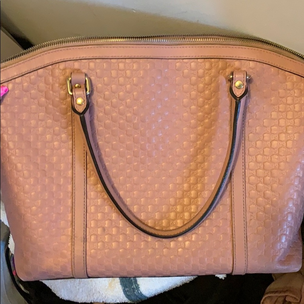 Pink double G Gucci Purse